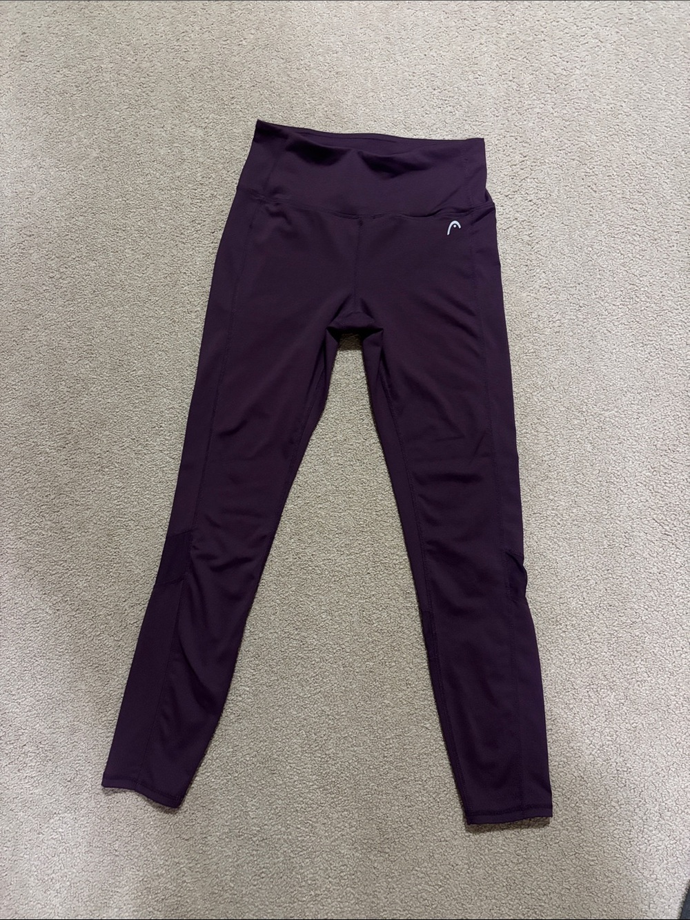 Head Women's Deep Purple High-Rise Performance Leggings